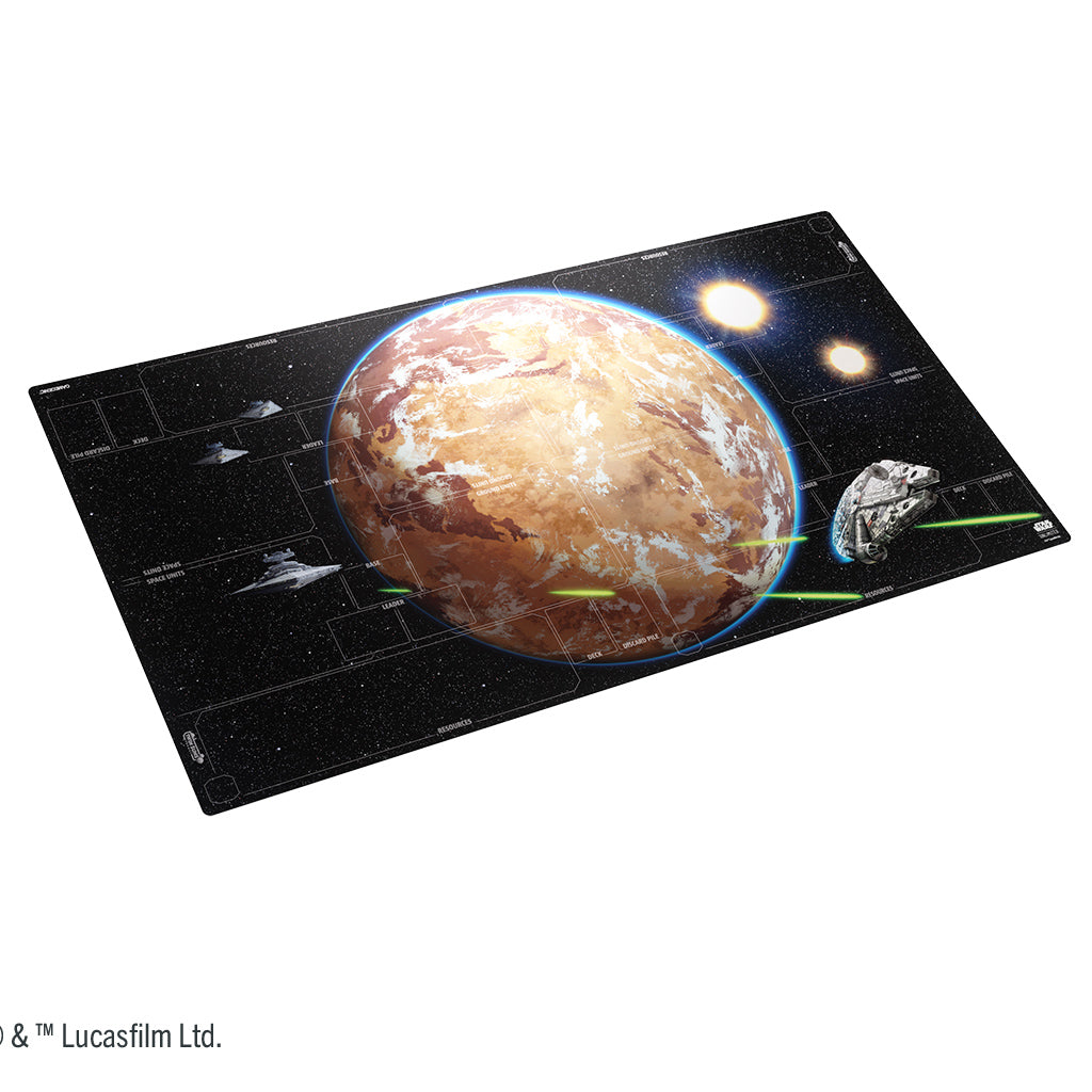 Star Wars: Unlimited - Battle Zone Game Mat Optimized for 4-Players - (Pre-Order)