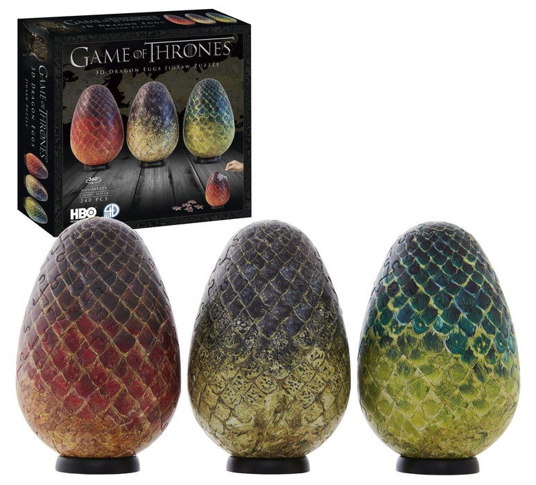 3D Game of Thrones Dragon Eggs Puzzle
