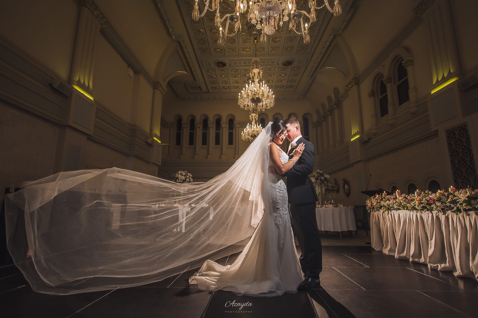 Angelique & Jack, The Tea Room QVB Wedding