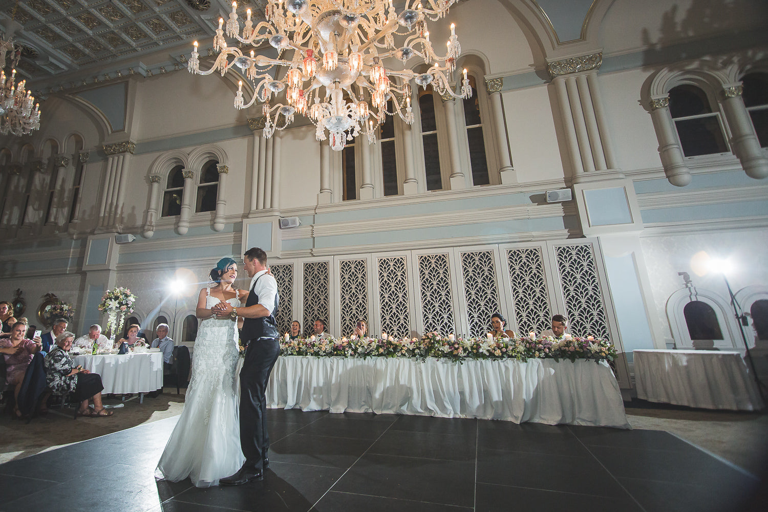 Angelique & Jack, The Tea Room QVB Wedding