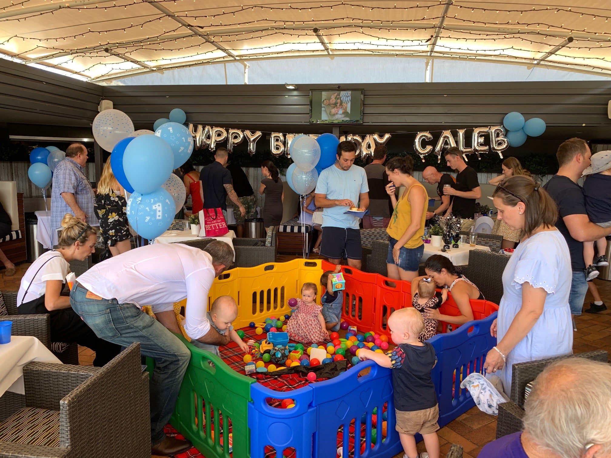 Calebs 1st Birthday, Taren Point Bowling Club