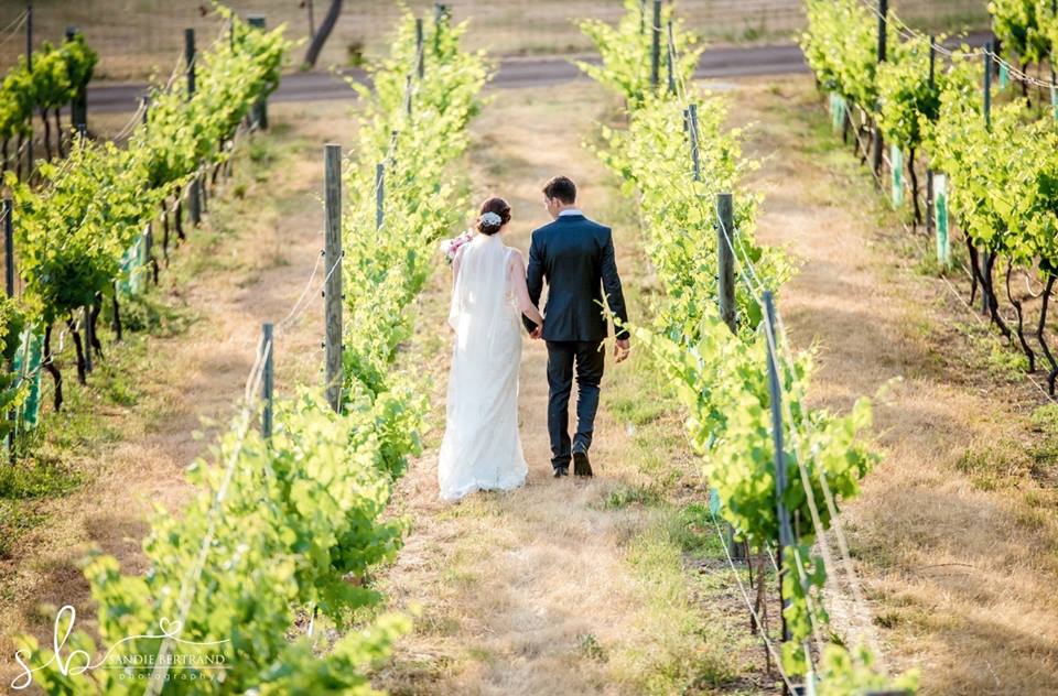 Sarah and Allan Fairbrossen Estate Wedding White Cherry Invitations