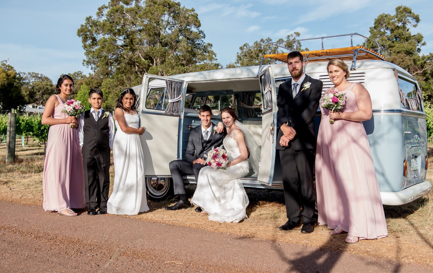 Sarah and Allan Fairbrossen Estate Wedding White Cherry Invitations