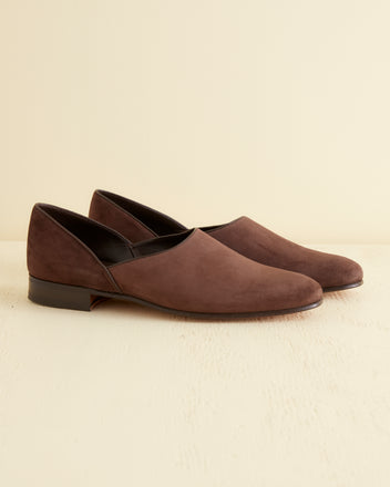 Leather House Shoe - Brown – BODE