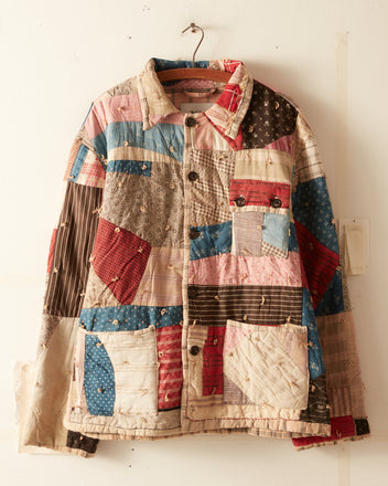 Drunkard's Path Quilt Jacket - L/XL – BODE