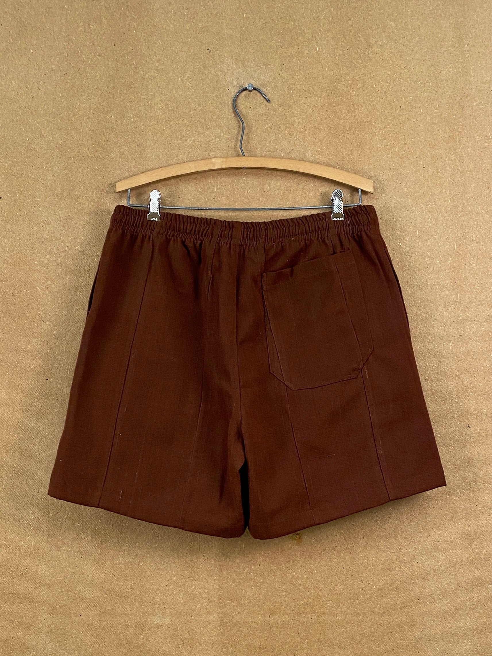 Tobacco Solid Shorts - S/M