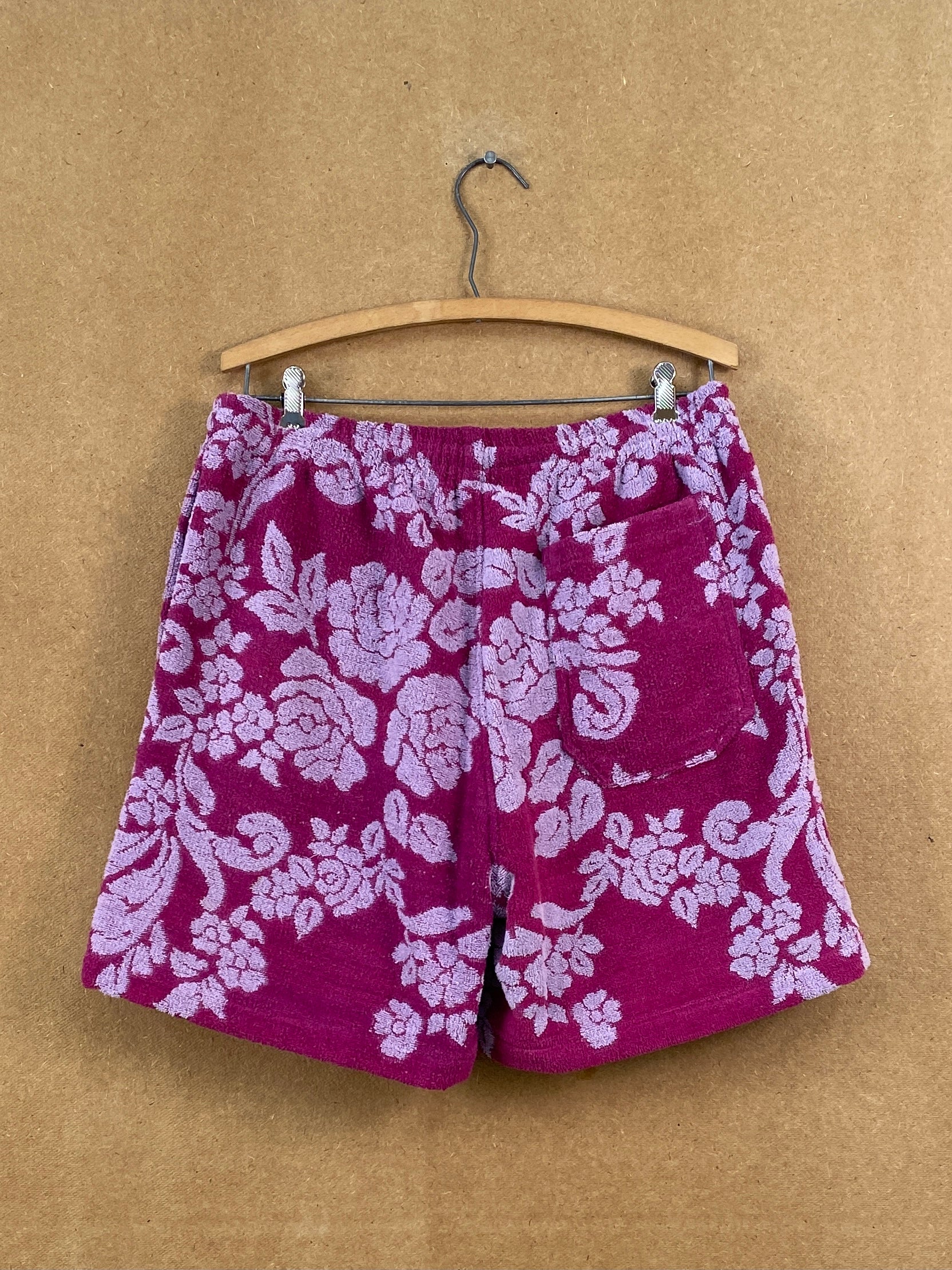 Orchid Towel Rugby Shorts - S/M