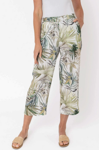 Tropical 3/4 pants from Jump! sold by Pizazz Boutique dress shop Nelson Bay