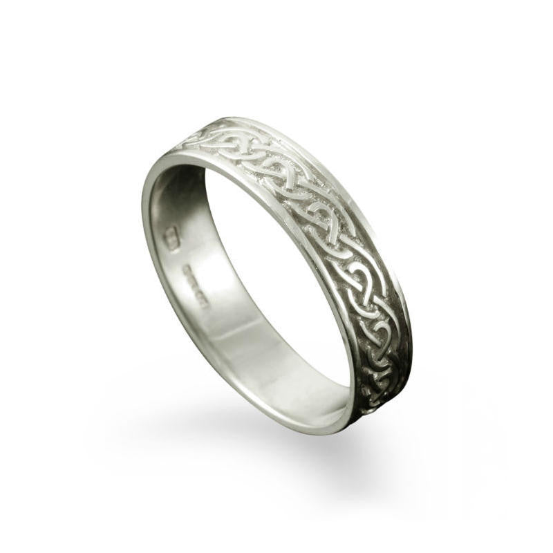St Ninian's Celtic Knotwork Ring – Tappit Hen Gallery Scottish & Celtic ...
