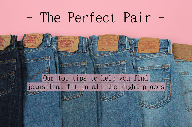 Our Vintage Levi's 501s Size Guide For Gals | Blue Rinse Vintage News blog