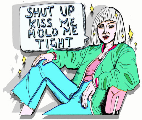 angel olsen vintage louisa foley illustration