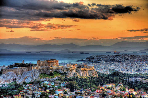 best view of athens greece sunset athens made in greece