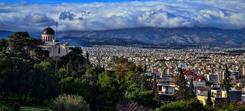 Athens Greece take a tour perfect view from mountain