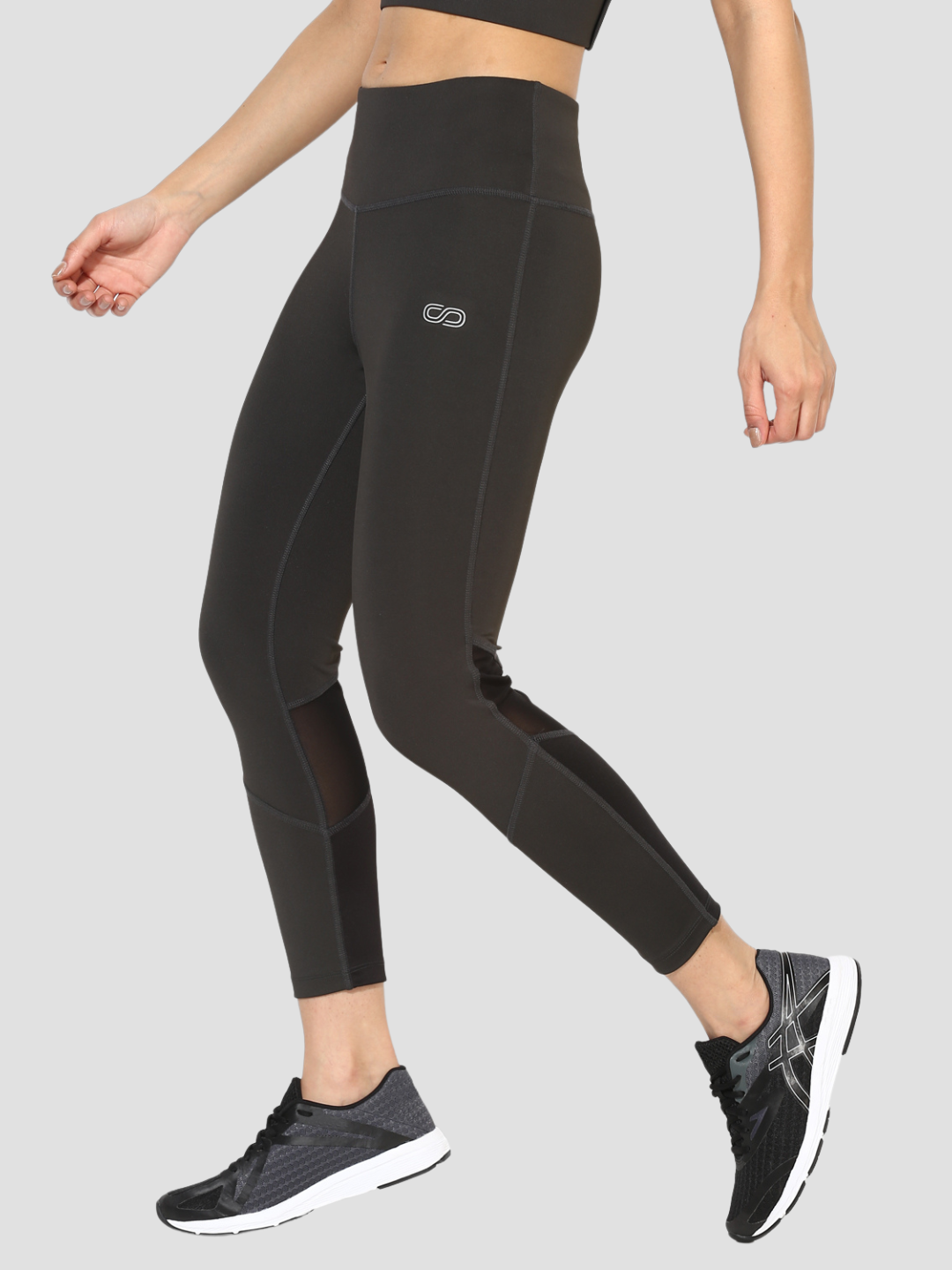 Love to Run Blue Hex Capri Leggings – Vibragear Activewear