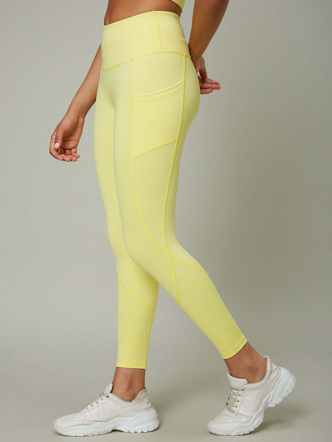 Eco-friendly Aqua Aura Yoga Leggings