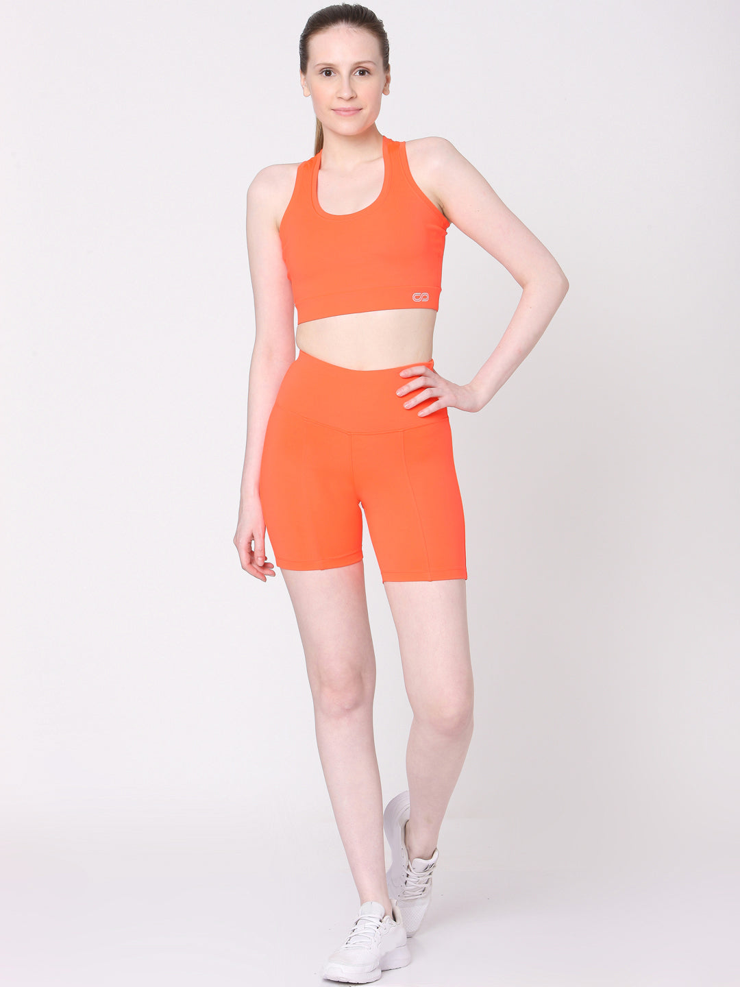 Buy Silvertraq Flex Sports Bra Bright - Orange Online