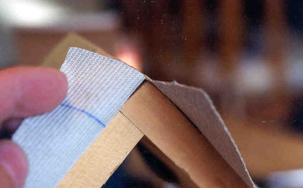 Tolex 101 : How to cut and wrap a corner with tolex 