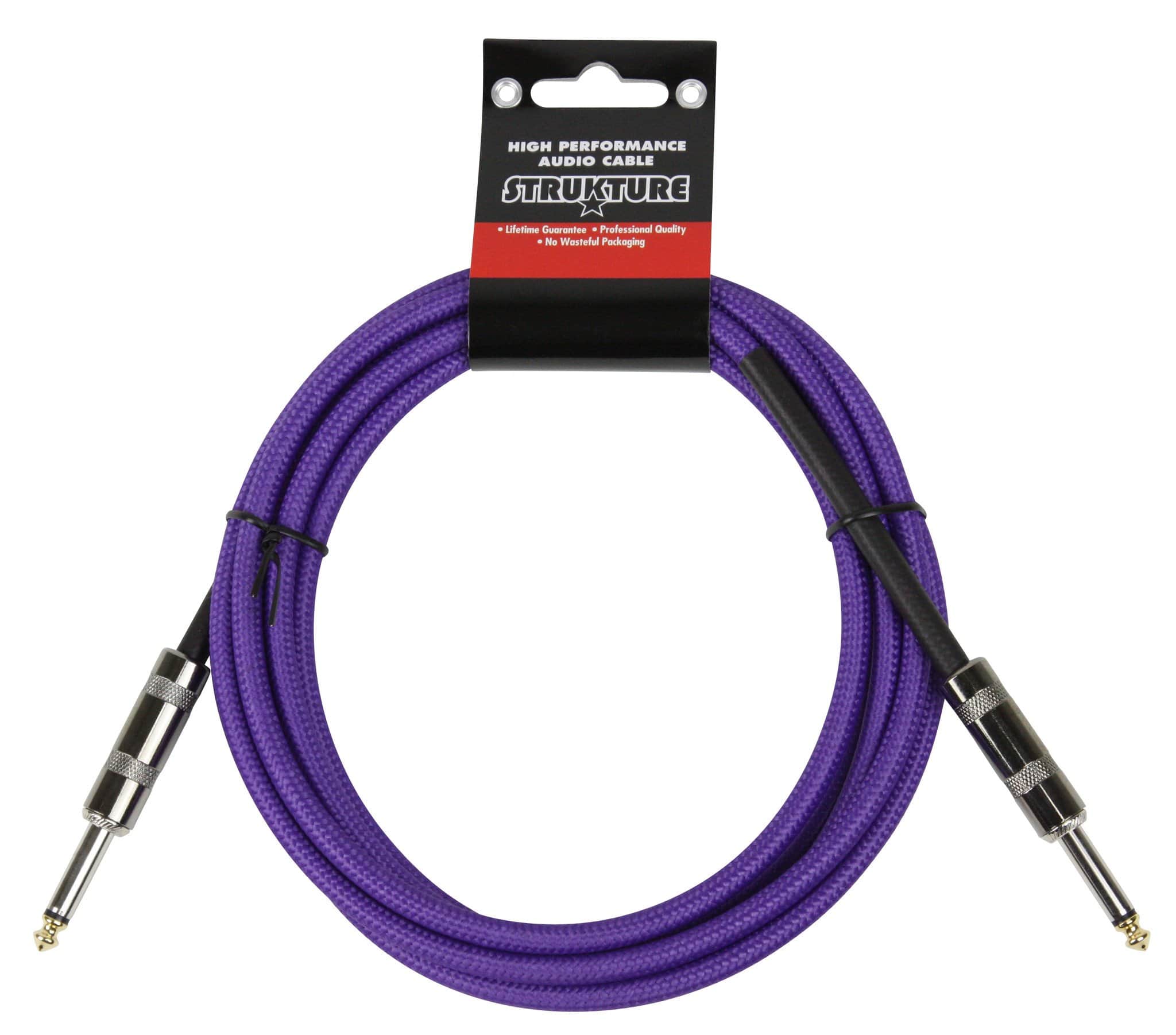 purple guitar cable