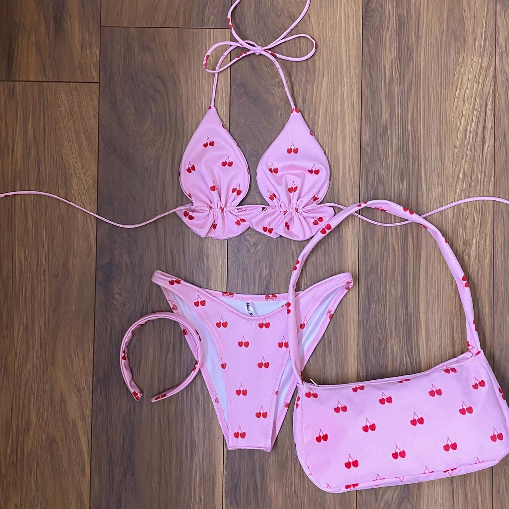 Cherry Bikini Set Various Styles – Wear To Be Seen