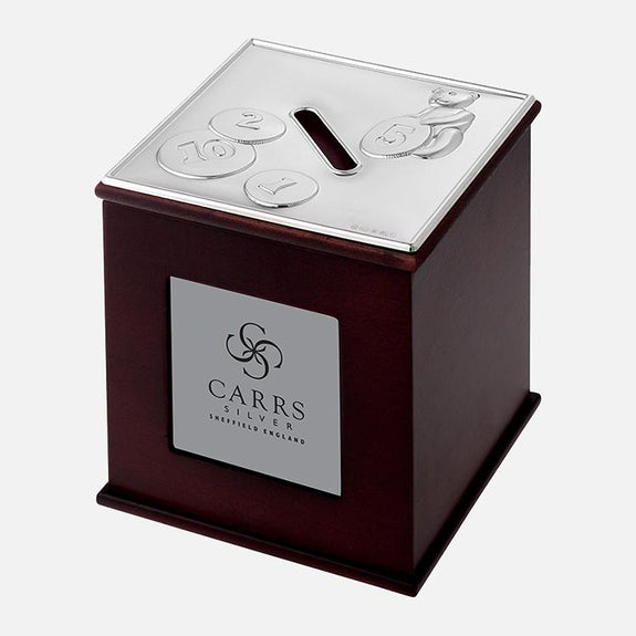 silver bear money box