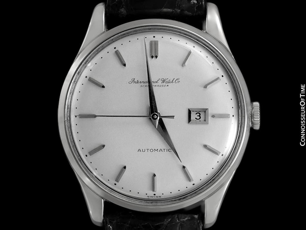 1962 IWC Vintage Mens Watch, Cal. 8531 Automatic with Date - Stainless ...