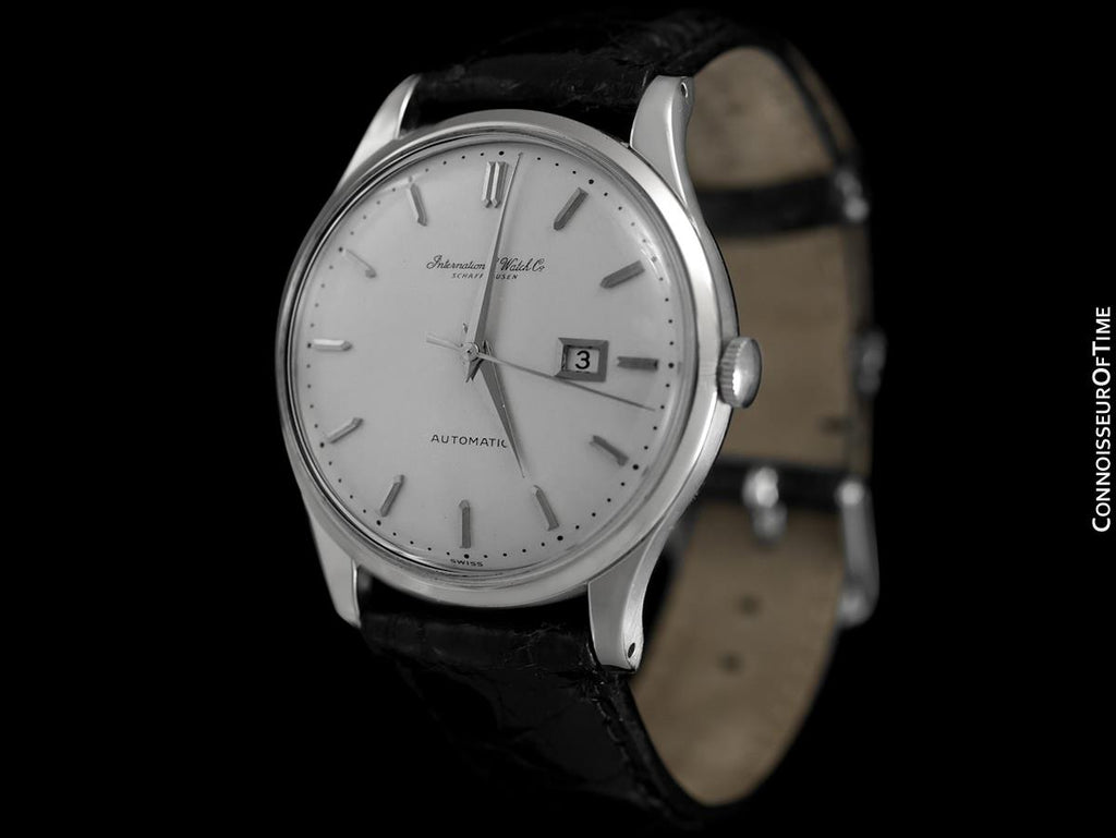 1962 IWC Vintage Mens Watch, Cal. 8531 Automatic with Date - Stainless ...