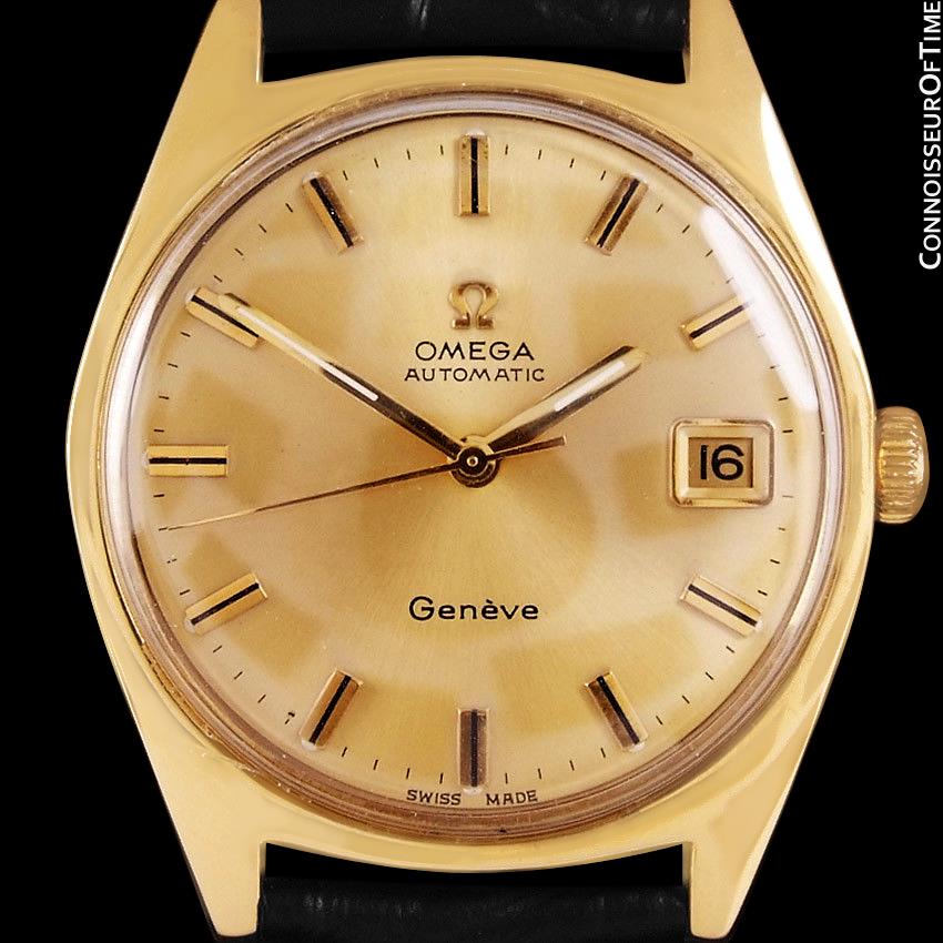 omega gold watches 1970s