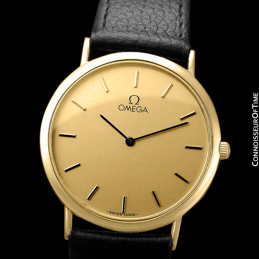 omega dress watch mens