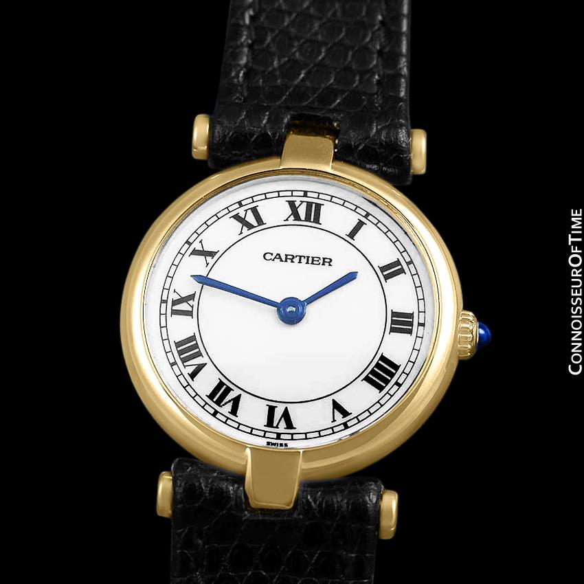 cartier vendome ladies watch