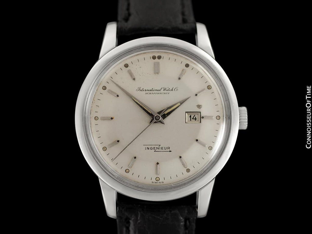 1958 IWC Ingenieur Vintage Mens Watch with Date Ref. 666 AD - Stainles ...