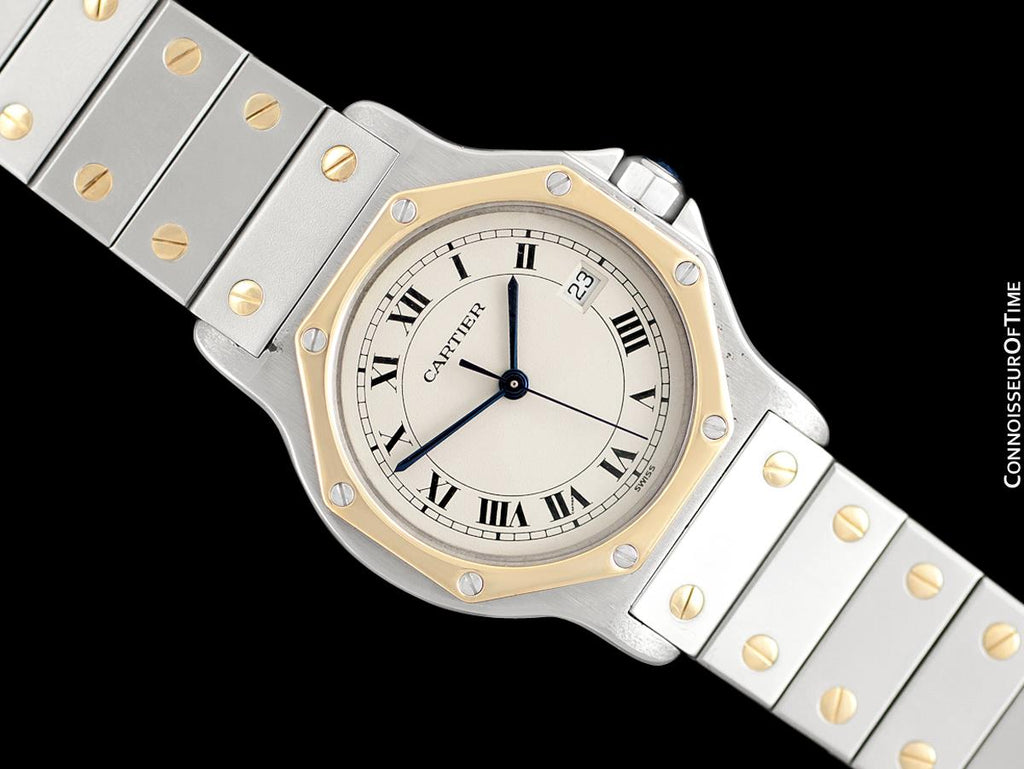 cartier santos octagon quartz