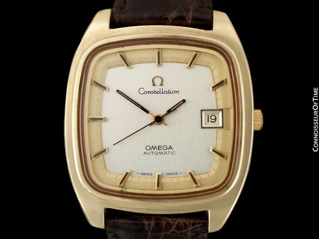 1975 Omega Constellation Large Vintage Mens Watch, Uncommon Model - 18 ...