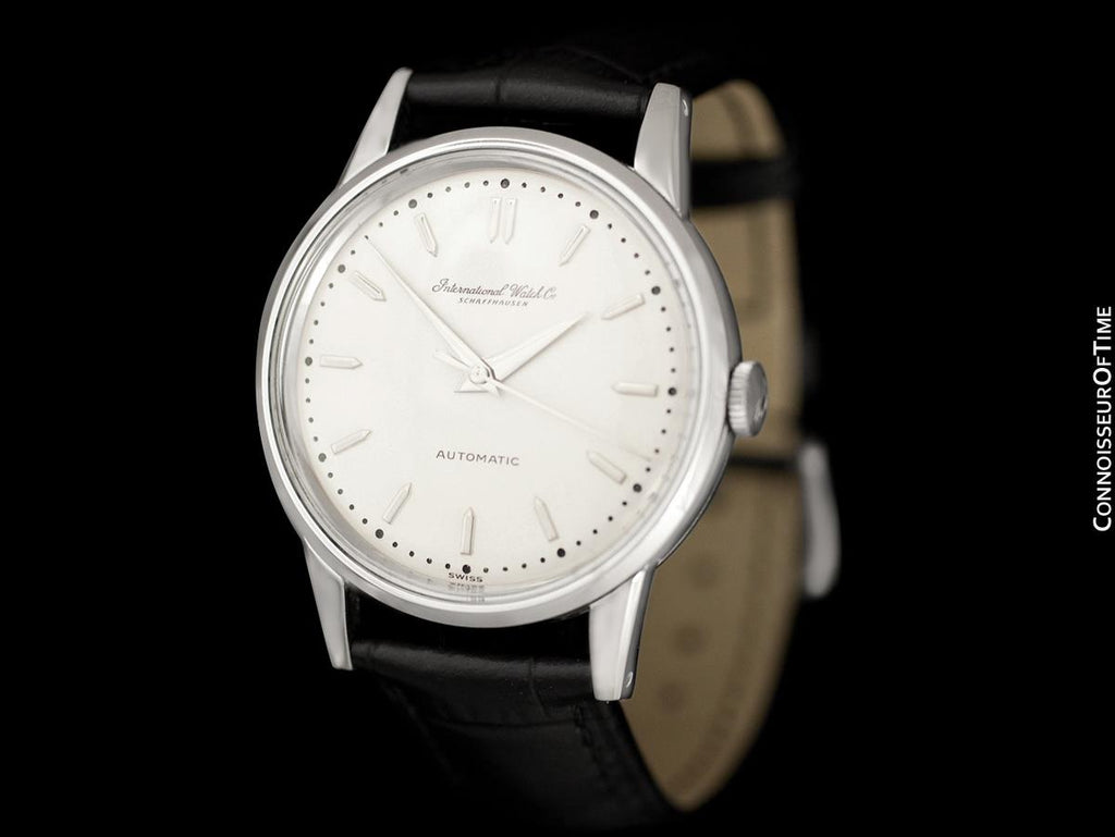 1962 IWC Vintage Mens Watch, Cal. 853 Automatic - Stainless Steel ...