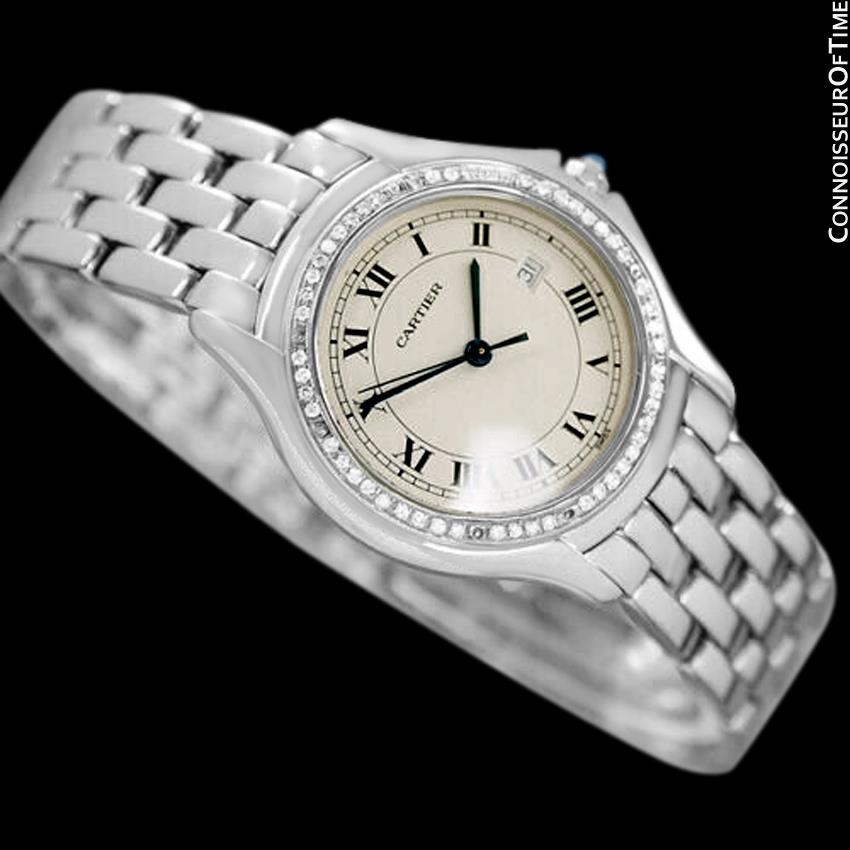 cartier cougar diamond watch