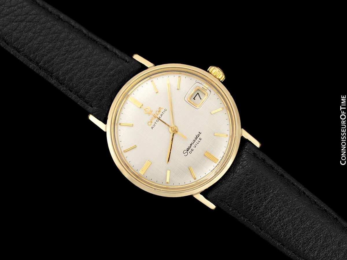 1967 Omega Seamaster Vintage Mens Cal. 560 14K Gold Filled Watch