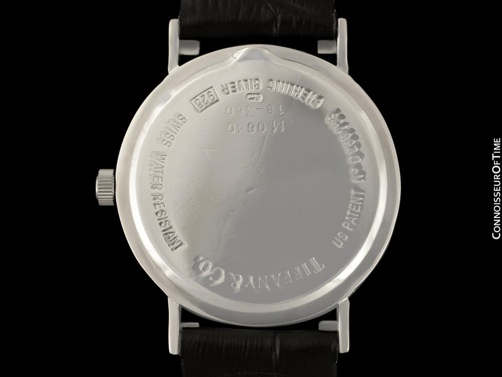 Tiffany & Co. Atlas Mens Midsize Unisex Watch - Sterling Silver ...