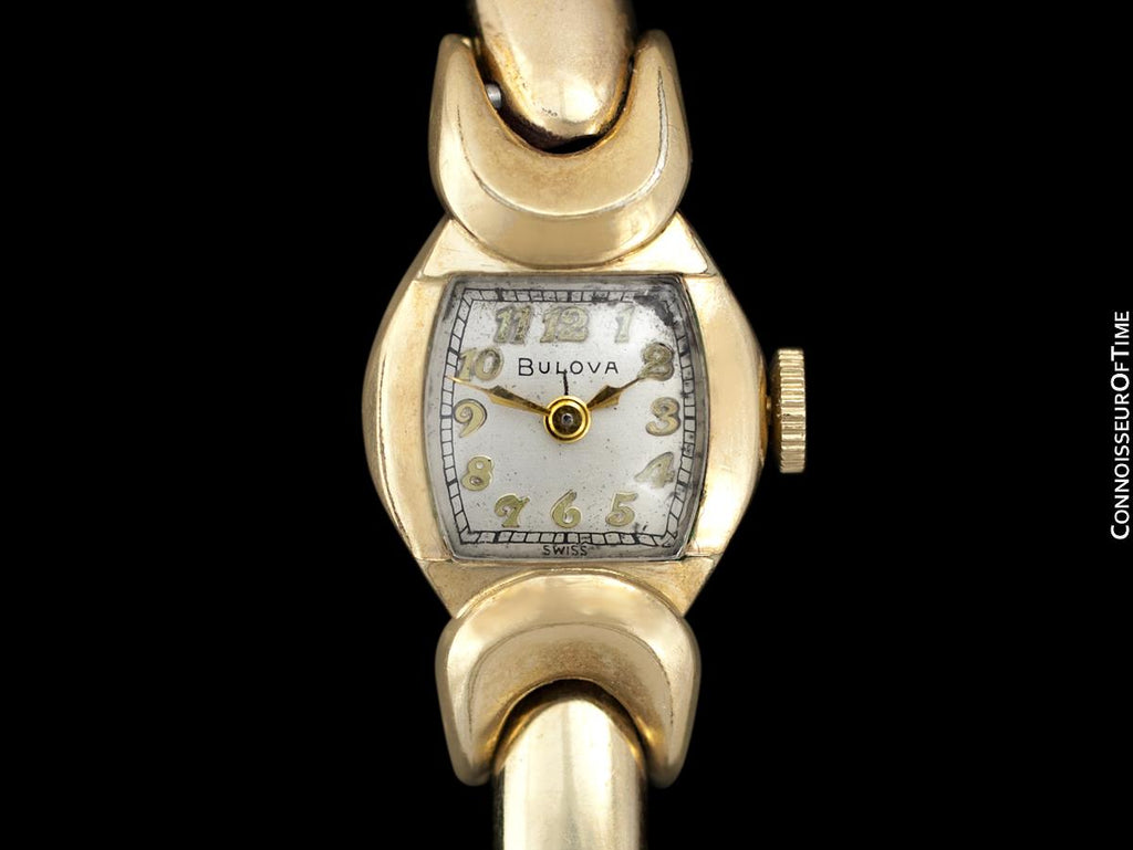1953 Bulova Vintage Ladies 10K Gold Filled Watch - Owned & Worn by Act ...