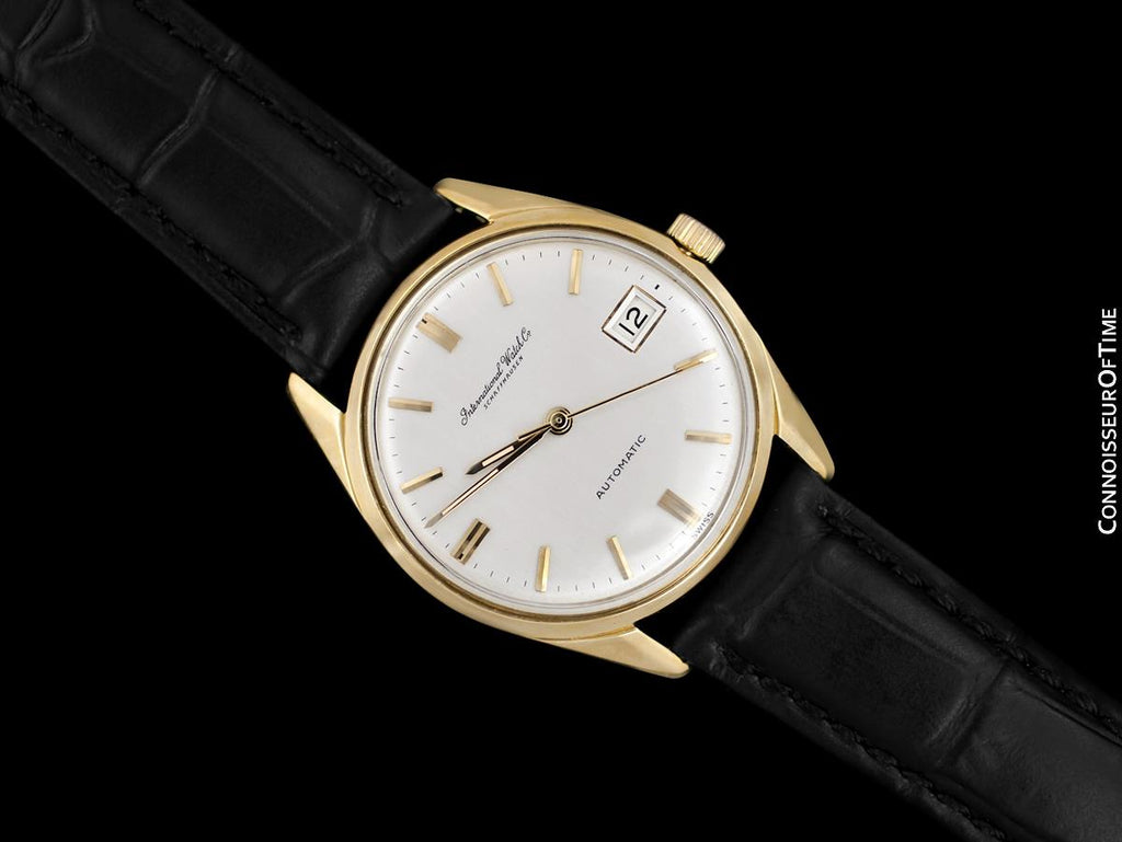 1966 IWC Vintage Mens Full Size Watch, Cal. 8541 Automatic - 18K Gold ...