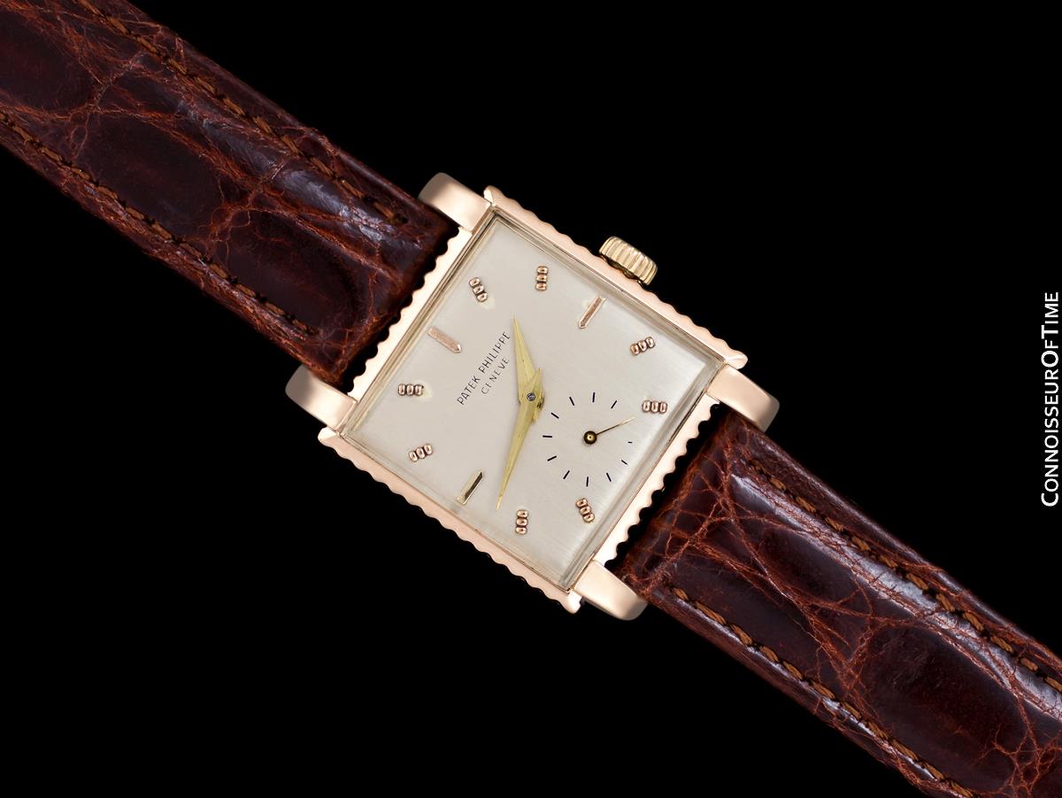 Patek Philippe 2444R Square Watch Circa 1952