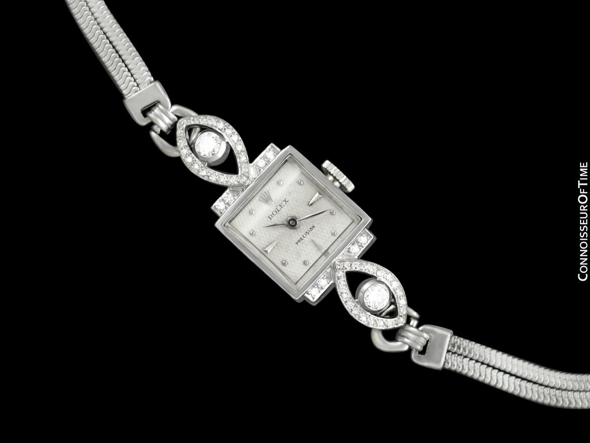 Zenith Lady Cocktail 18K Whitegold Diamonds Vintage 17MM Zenith Lady  Cocktail 1960 » Watches catalog