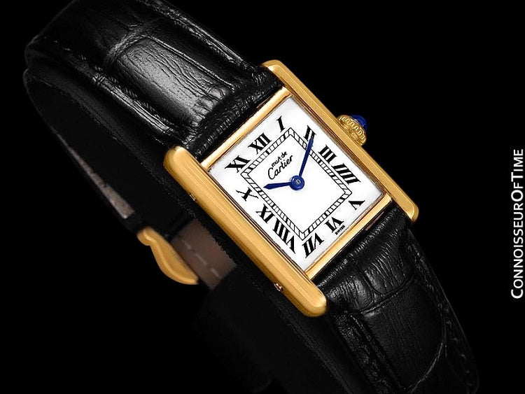 Cartier Vintage Ladies Tank Mechanical 