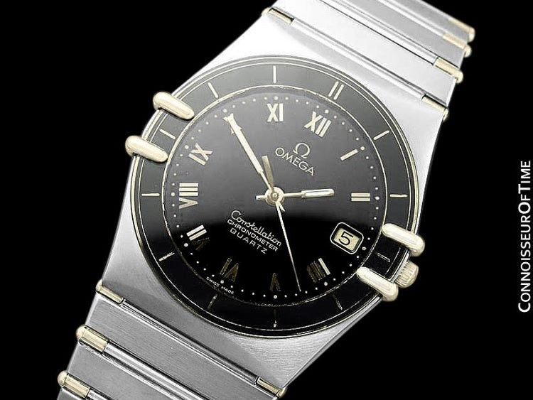 Omega Constellation Mens Quartz Chronometer Watch, Stainless Steel & 18K  Gold - The Original Manhattan