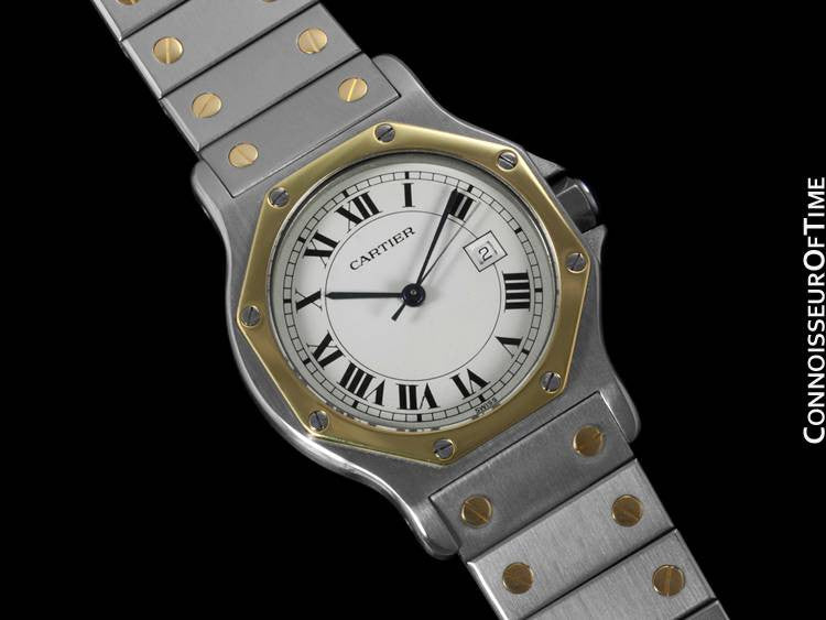 cartier octagon watch