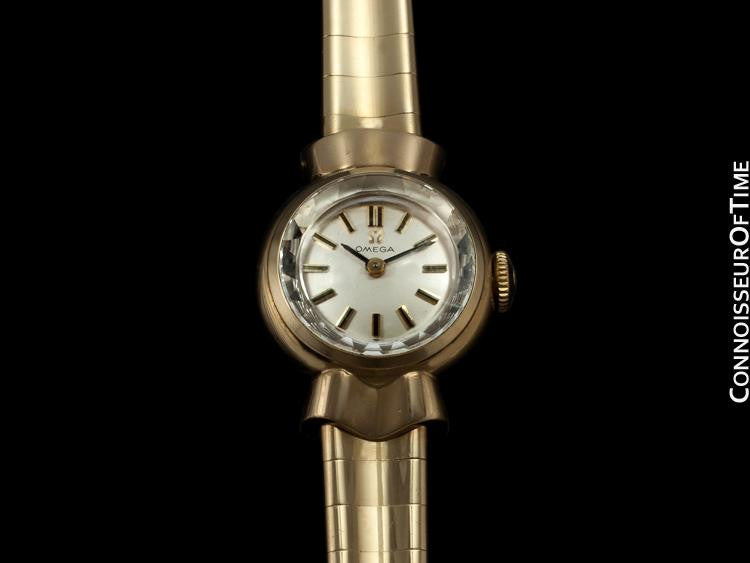 omega sapphette ladies watch