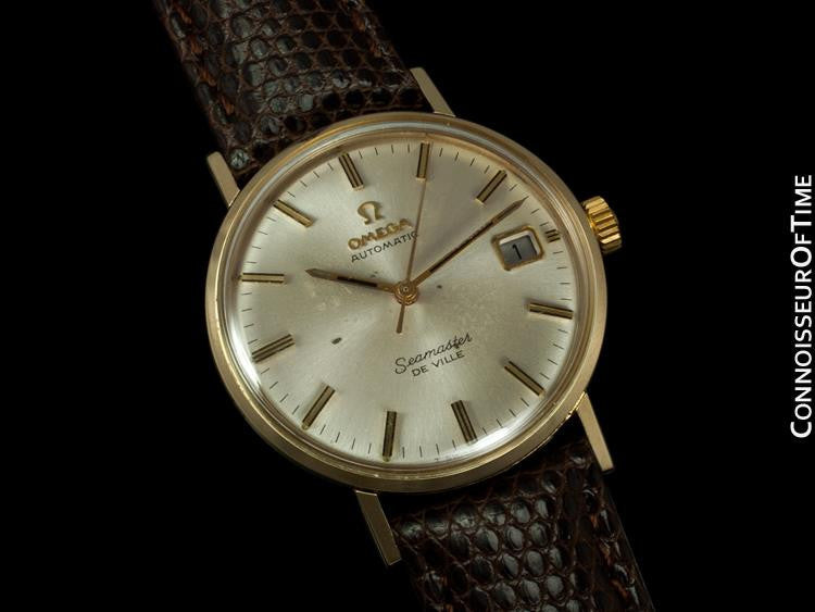 1969 Omega Semaster DeVille Vintage Mens Watch, Automatic - 14K Gold ...