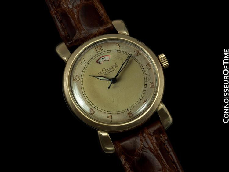 1952 Jaeger-LeCoultre Vintage Mens Powermatic Watch - 10K Gold 