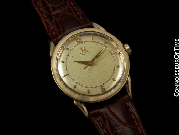 1950 Omega Vintage Mens Watch with Bumper Automatic, Waterproof