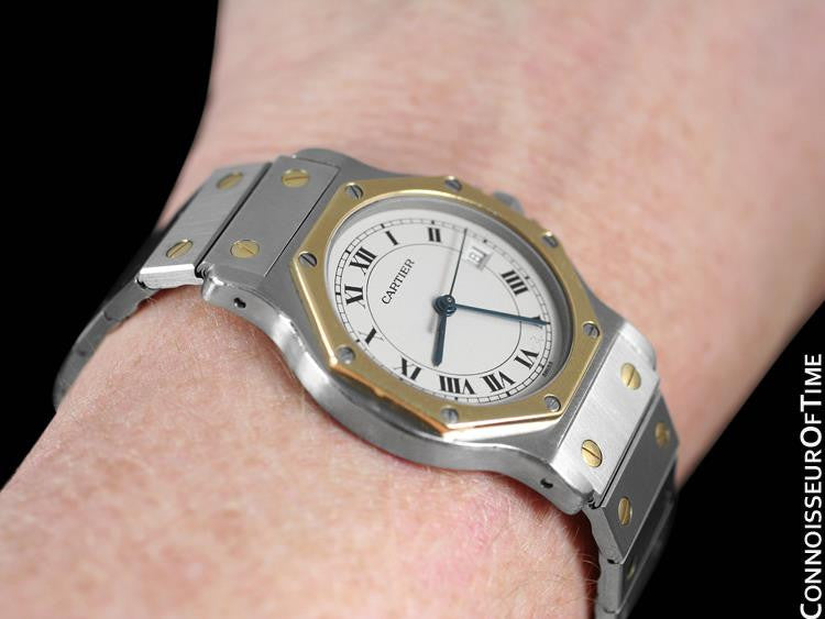 cartier santos octagon mens