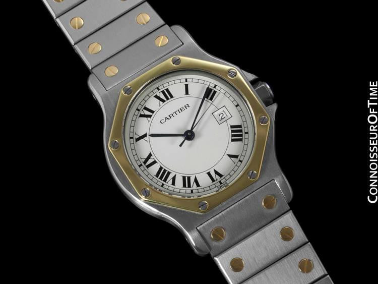 cartier santos octagon quartz