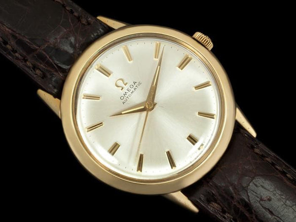 1969 Omega Vintage Mens Classic Automatic Watch - 10K Gold Filled & St ...